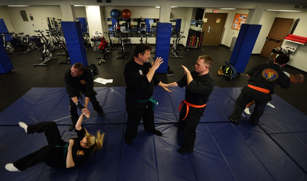 Combat hapkido class