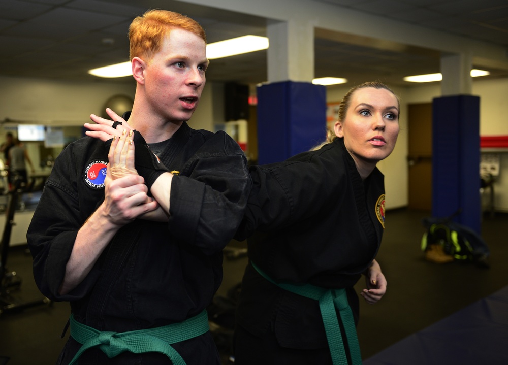 Combat hapkido class