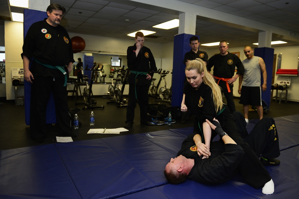 Combat hapkido class