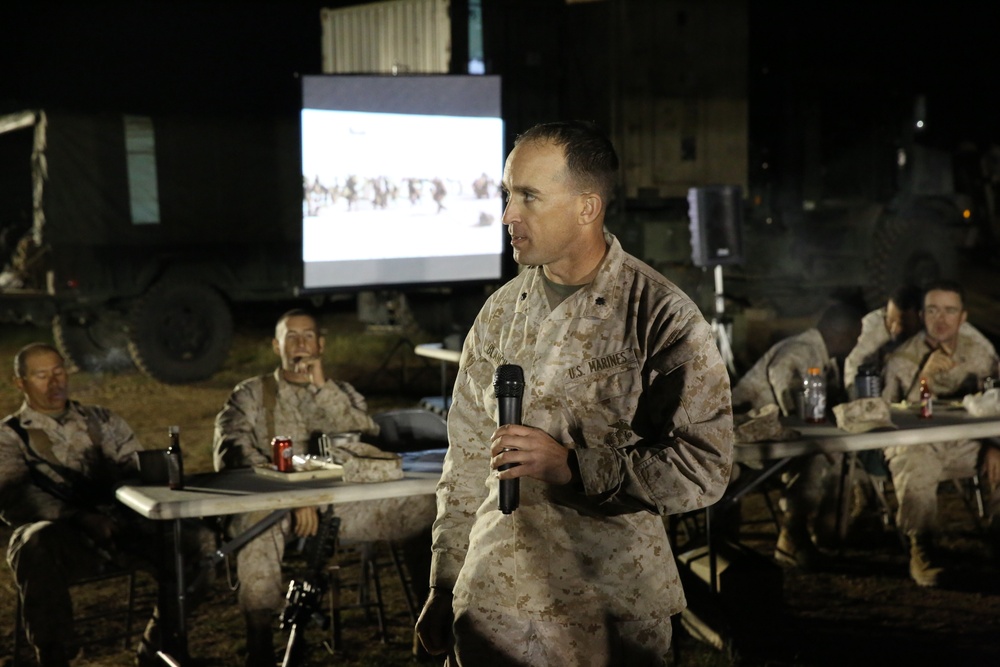 3rd Tracks complete field exercise with warrior night celebration