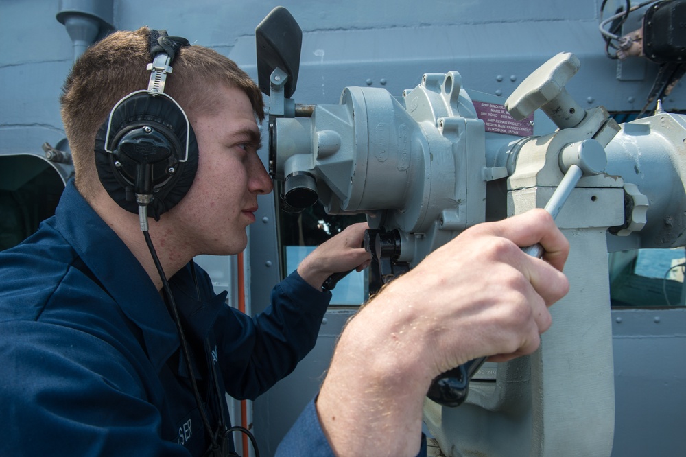 USS Denver operations