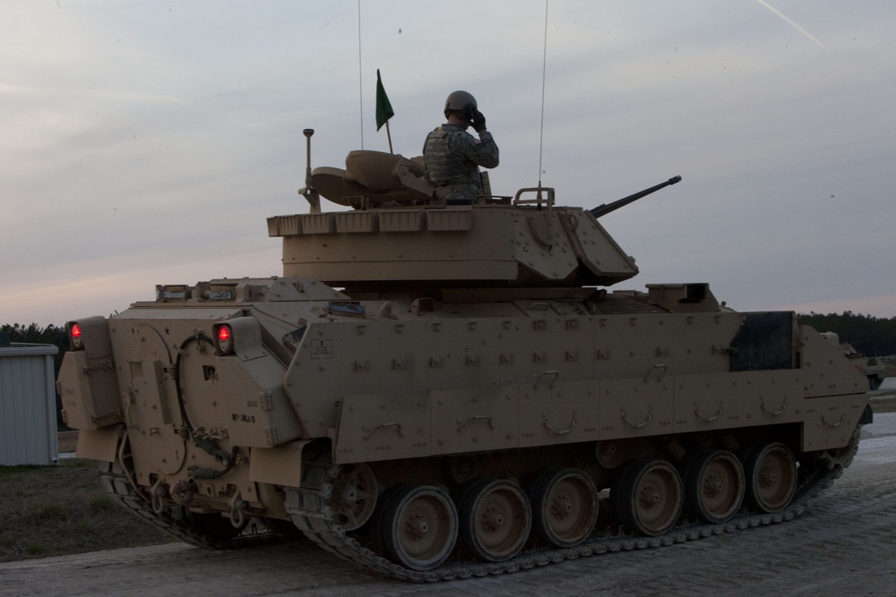 U.S. National Guard Conducts live fire on Marine Corps Ranges