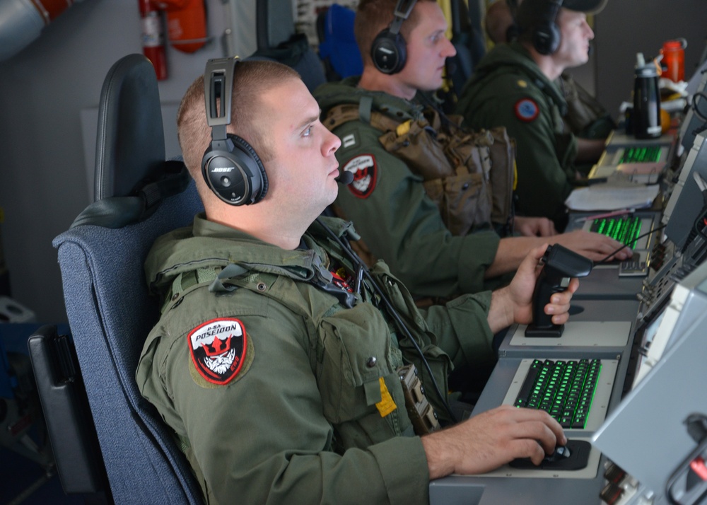 P-8A Poseidon search and rescue efforts for Malaysia Airlines flight MH370