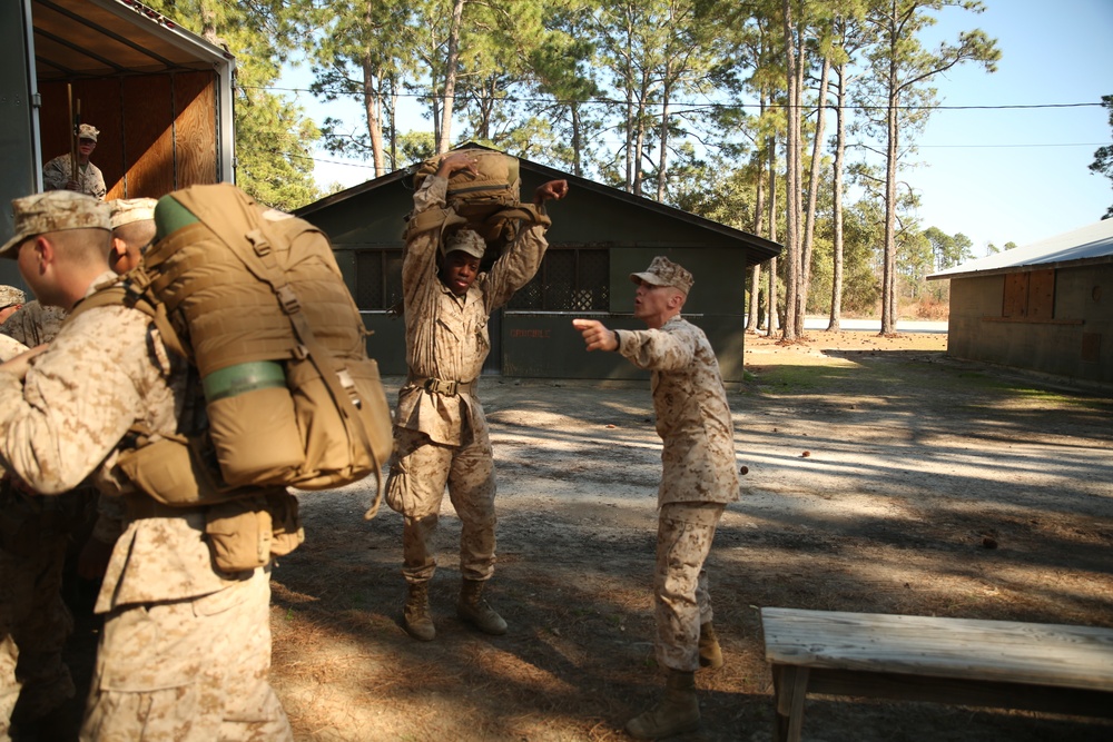 Photo Gallery: Recruits learn basic field and combat skills on Parris Island