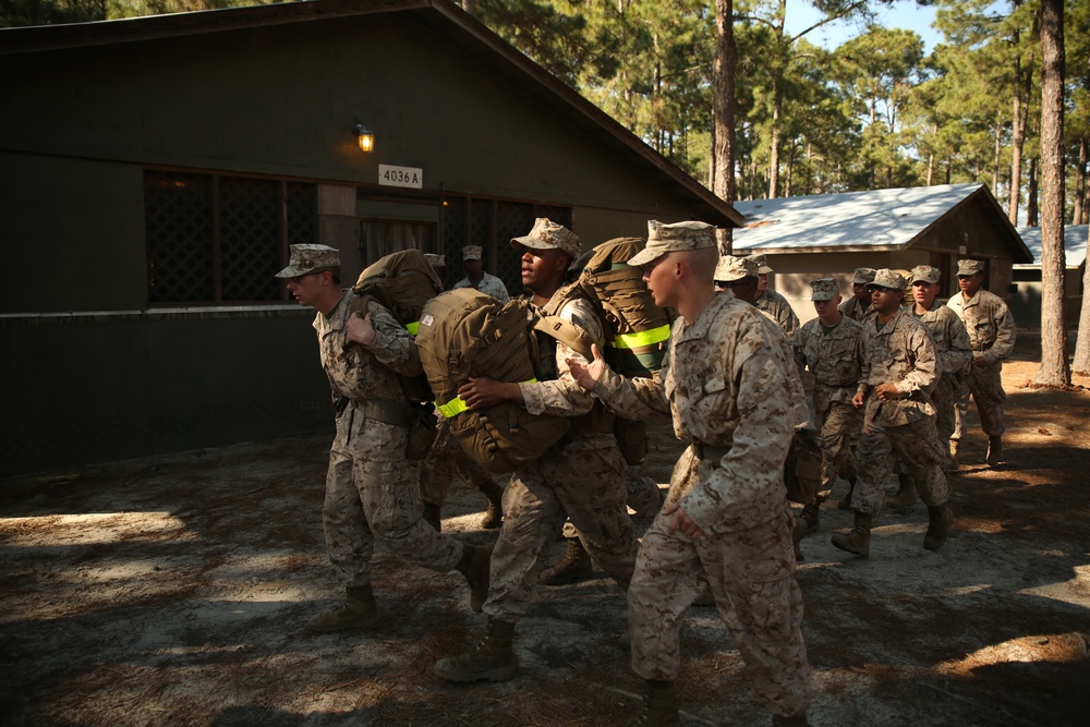 Photo Gallery: Recruits learn basic field and combat skills on Parris Island