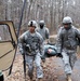 MI soldiers rehearse first aid procedures