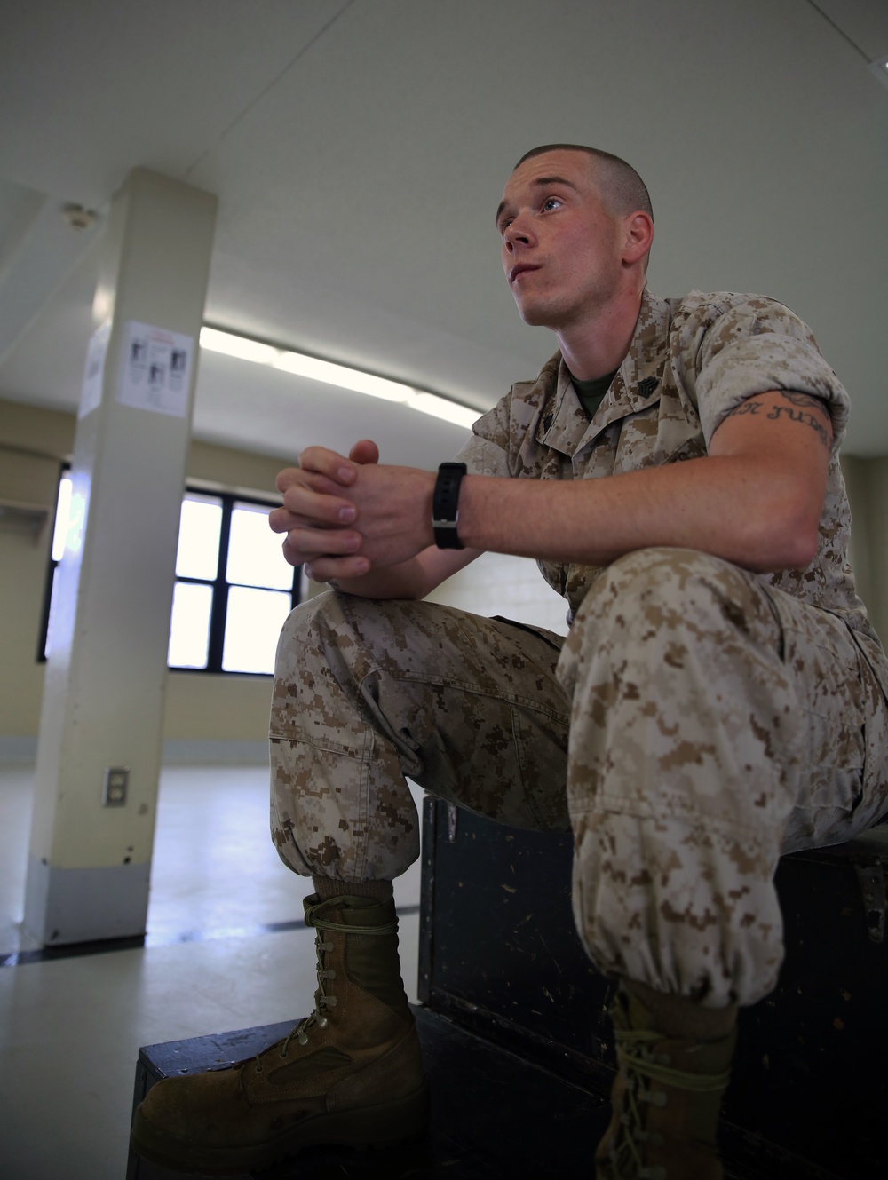 Photo Gallery: Recruits, drill instructors discuss commitment to becoming Marines on Parris Island