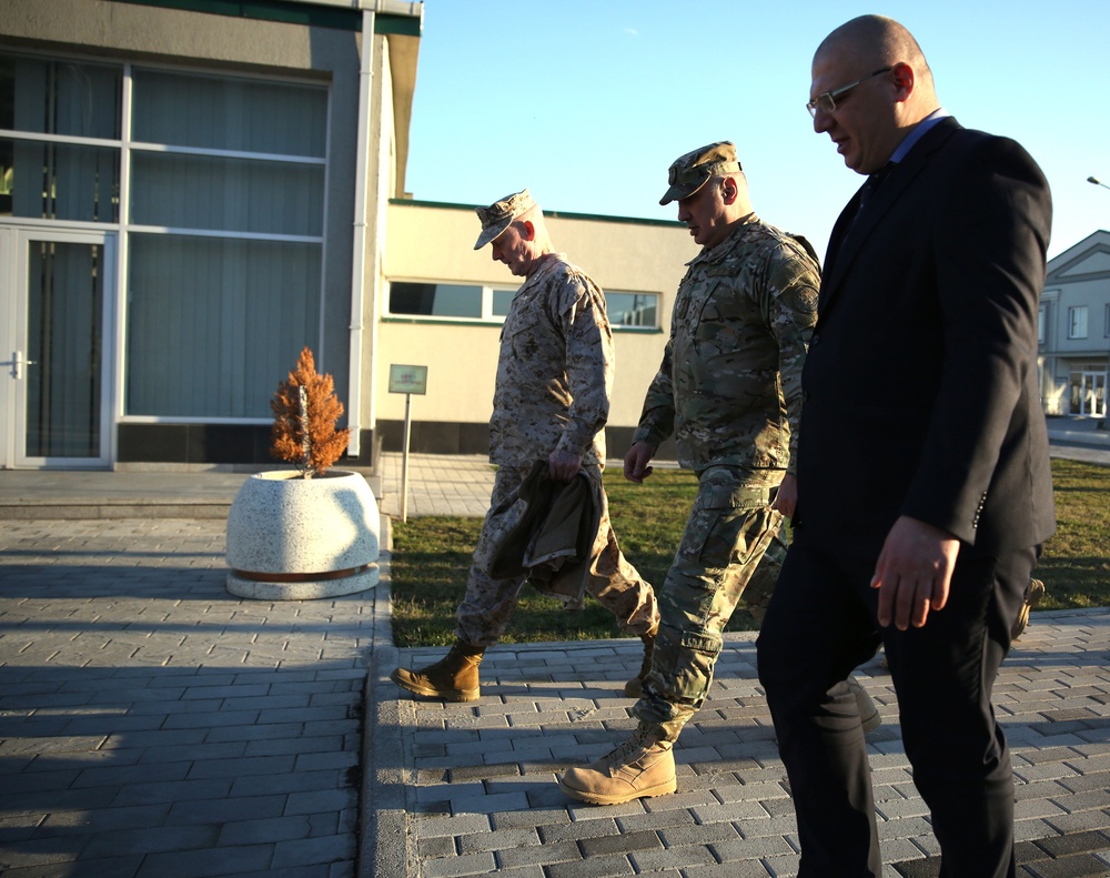 Lt. Gen. Tryon visits Georgian National Defense Academy