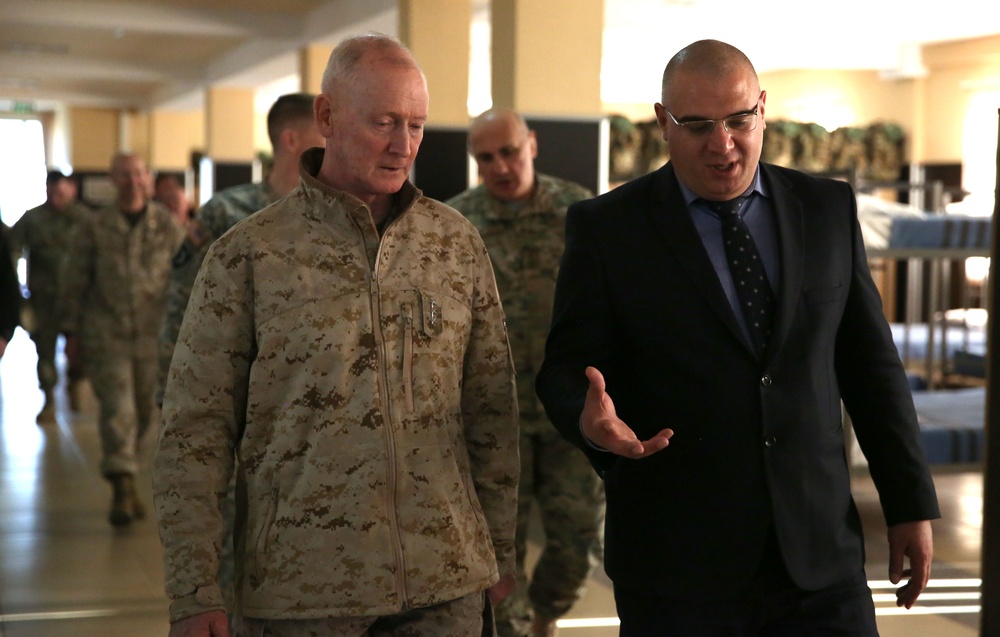 Lt. Gen. Tryon visits Georgian National Defense Academy