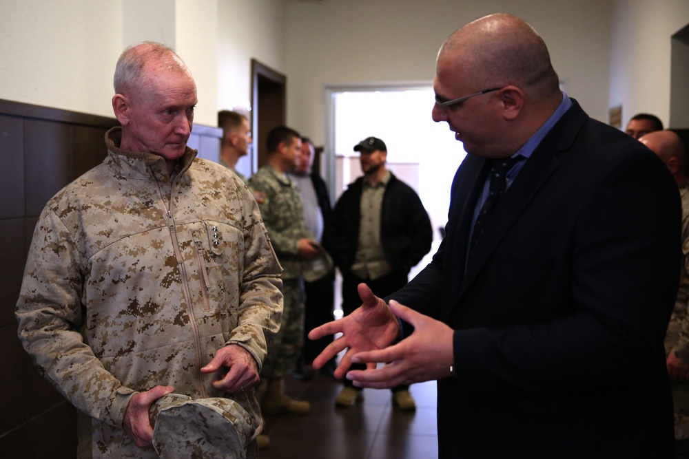 Lt. Gen. Tryon visits Georgian National Defense Academy