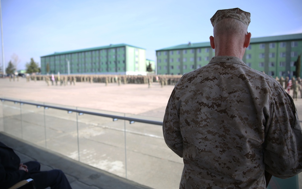 Lt. Gen. Tryon attends Georgian departure ceremony