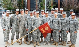 The 570th MCT conducts deployment ceremony