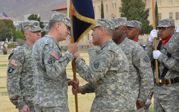 32d AAMDC change of command ceremony