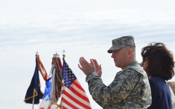 32d AAMDC change of command ceremony
