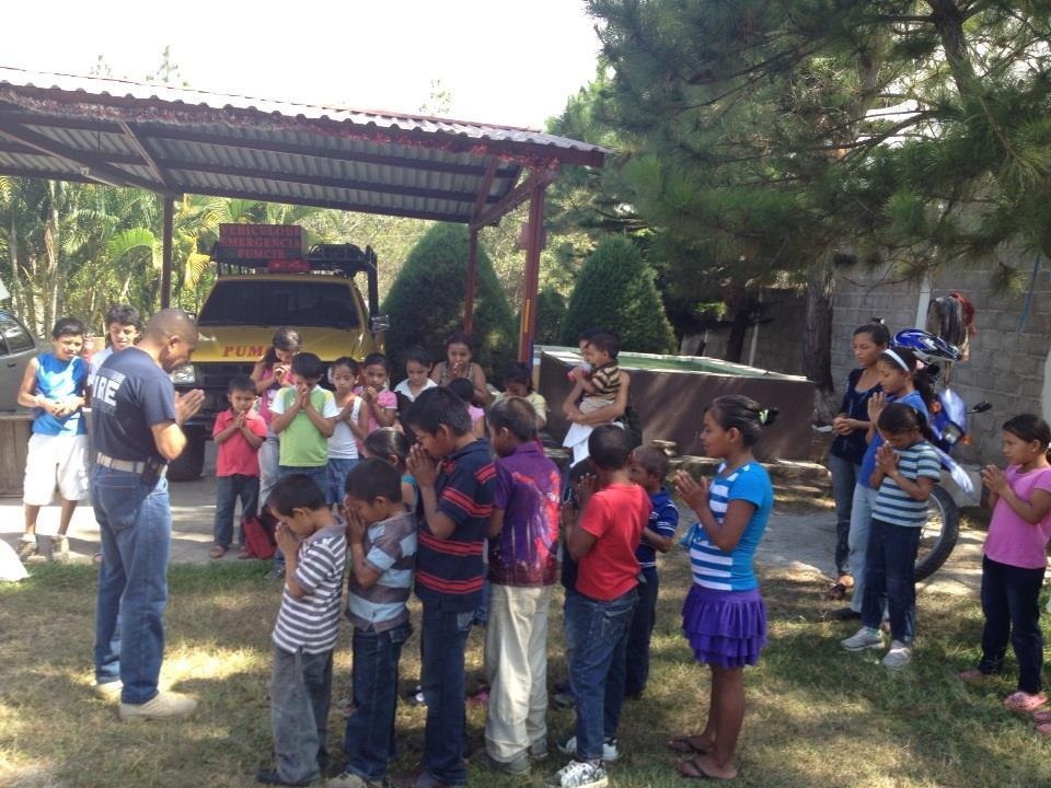 Not fit to wear:  612th Air Base Squadron fire department collects clothing for Honduran families
