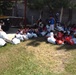 Not fit to wear:  612th Air Base Squadron fire department collects clothing for Honduran families