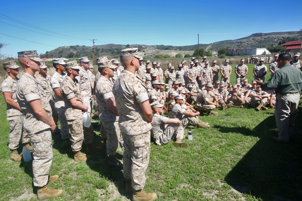Marines with 1st MLG prepare for an upcoming retrograde deployment