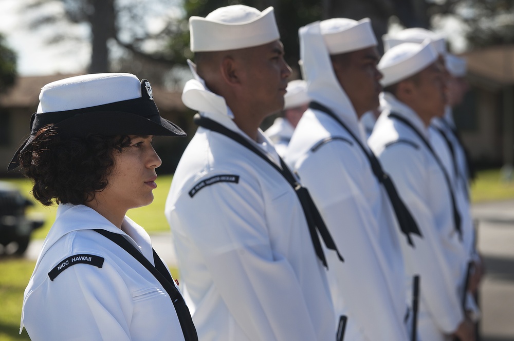 Pearl Harbor Survivor Theodore F. Roosevelt ashes placed aboard USS Utah