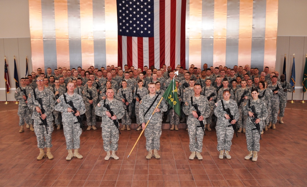 200th MP command bids farewell to the 346th MP Company