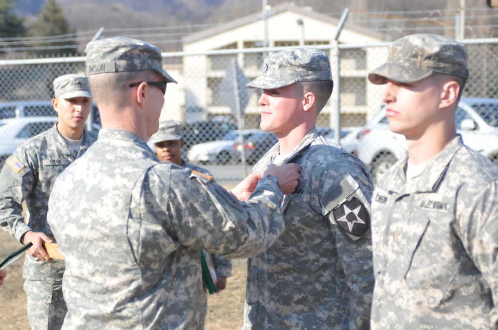 210th FA Bde. soldiers receive awards for their hard work