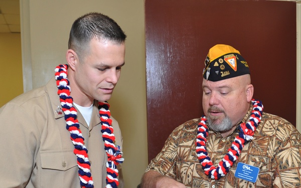 US Pacific Fleet SOY finalist at the FRA breakfast