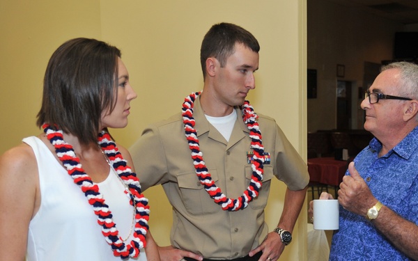 US Pacific Fleet SOY finalist at the FRA breakfast