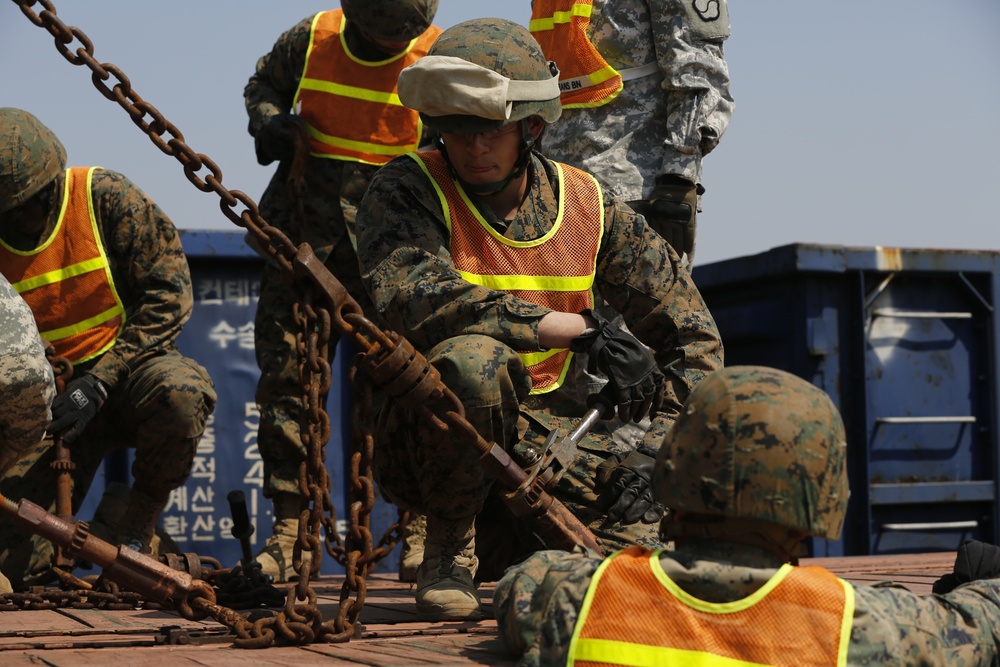 Trains get gear on track for exercise Ssang Yong