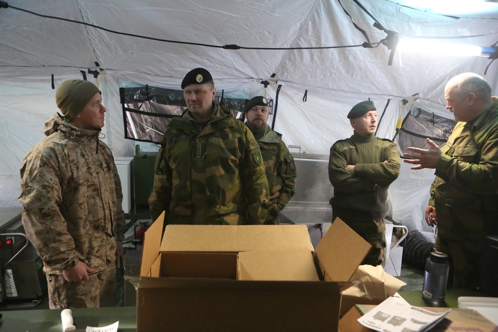 2nd Supply Bn. bonds with Norwegians, international forces during Cold Response 2014