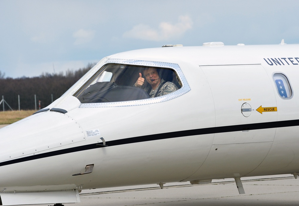 AIRCOM leadership visits NATO Air Base Geilenkirchen