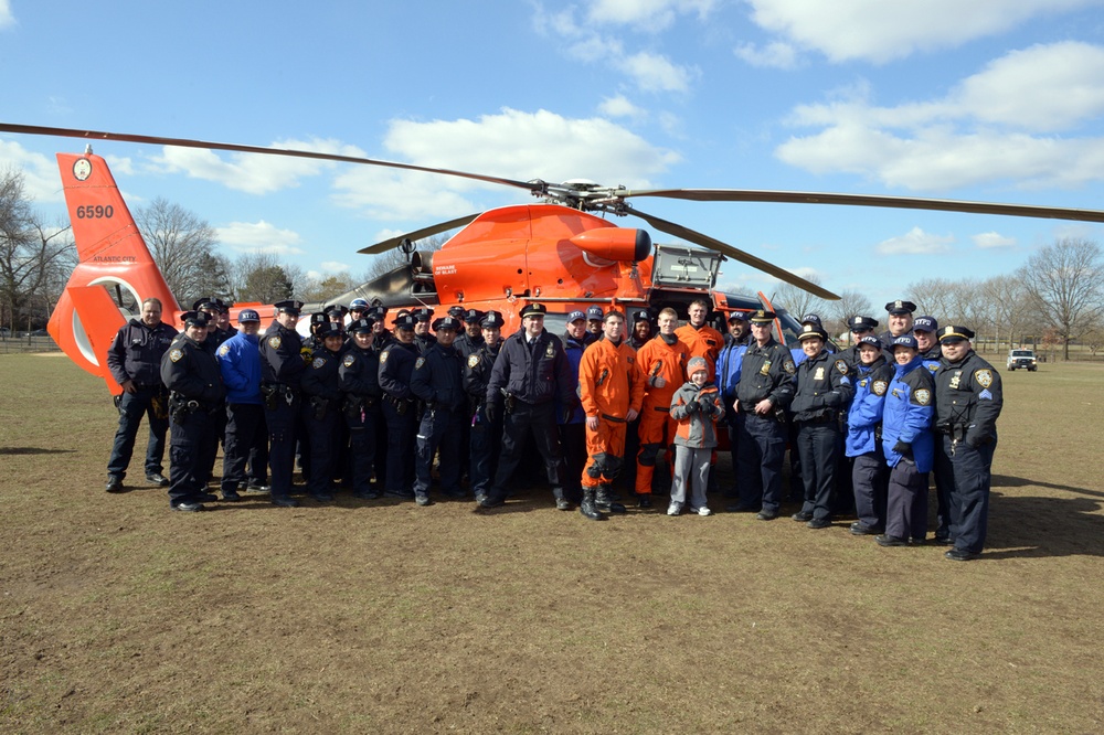 Coast Guard Atlantic City crew grants wish for ill Queens child