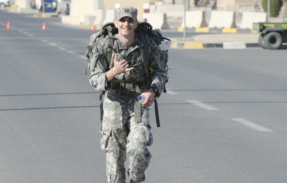 Camp Arifjan honors World War II heroes at Bataan Memorial Death March