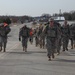 55th Signal Company (Combat Camera) ruck march