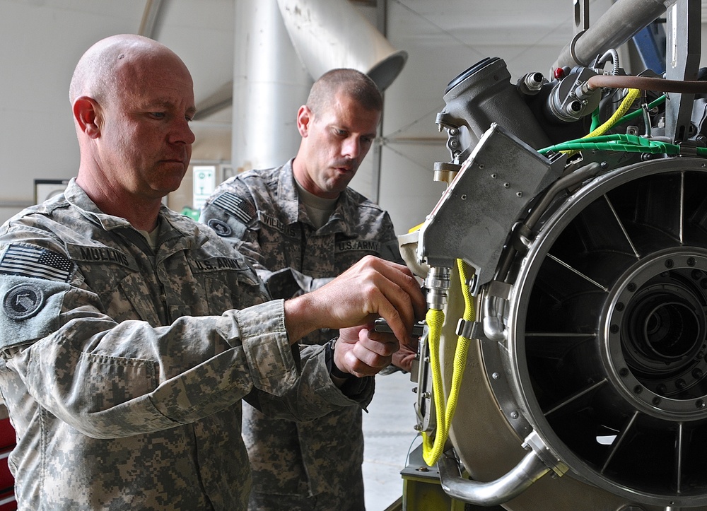 Engines of efficiency: 1107th TASMG repairs, recertifies, reallocates