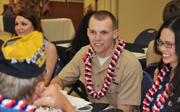 US Pacific Fleet SOY finalist at the FRA breakfast