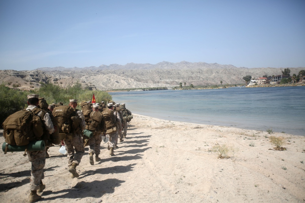 Bridging the gap: 7th ESB Marines train on the Colorado River