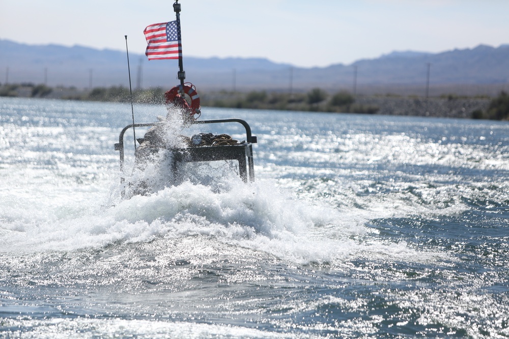 Bridging the gap: 7th ESB Marines train on the Colorado River