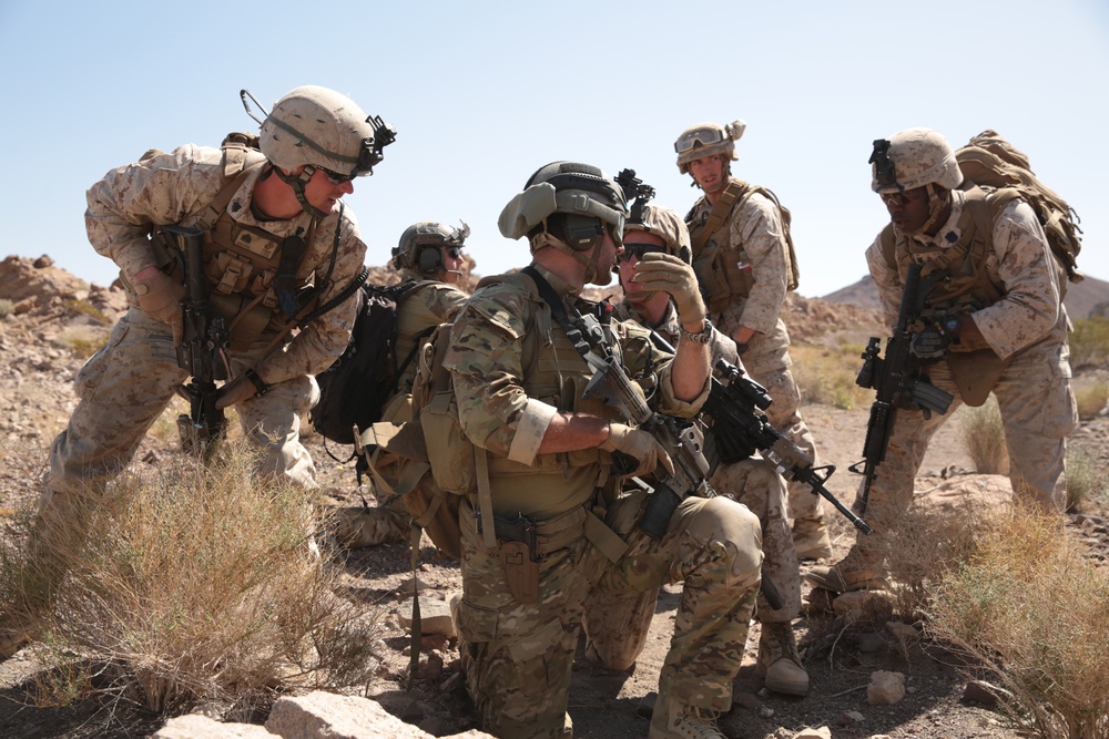 Marines, Army Special Forces execute TRAP exercise