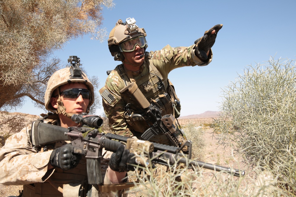 Marines, Army Special Forces execute TRAP exercise