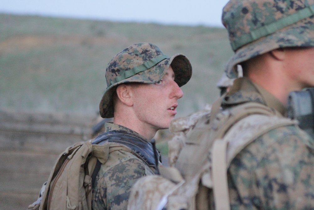 Marines Conduct Marine Corps Combat Readiness Evaluation