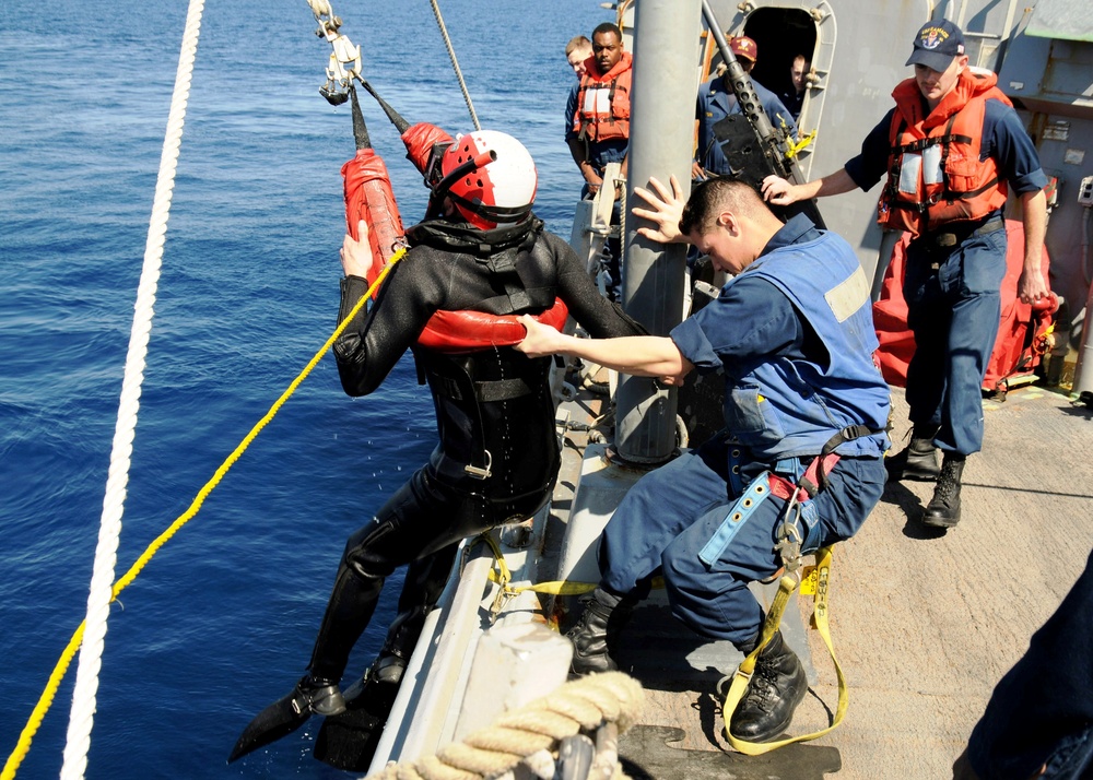 USS Ramage operations