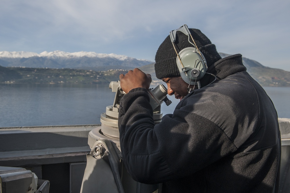 USS Truxton operations