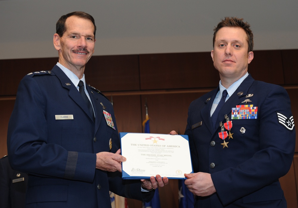 Honored airmen
