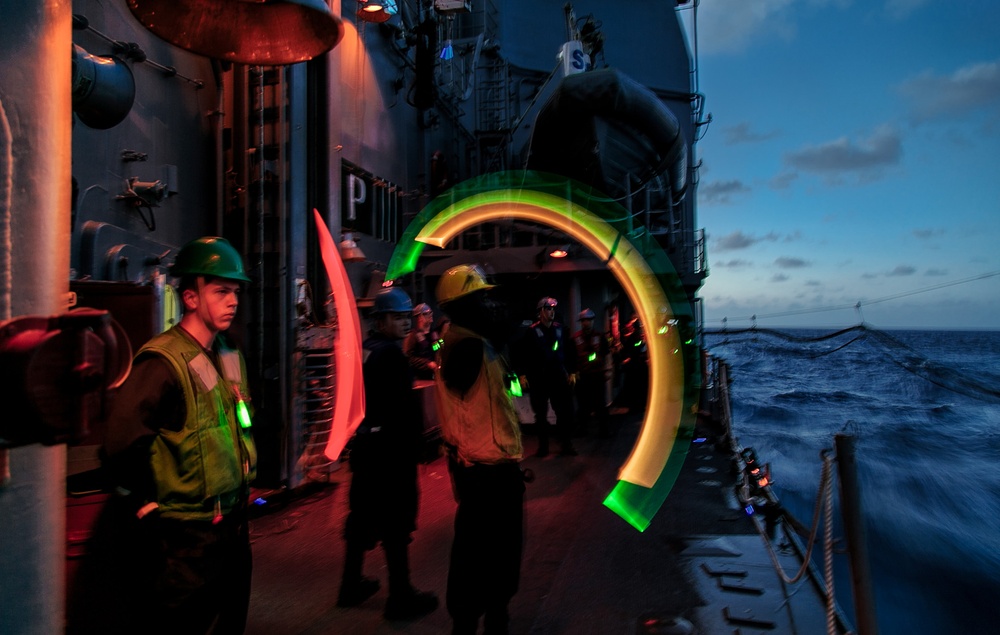 USS Shiloh operations