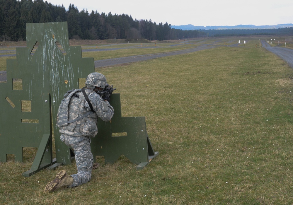 503rd Infantry Regiment, 173rd Infantry Brigade Combat Team (Airborne) live fire excercise