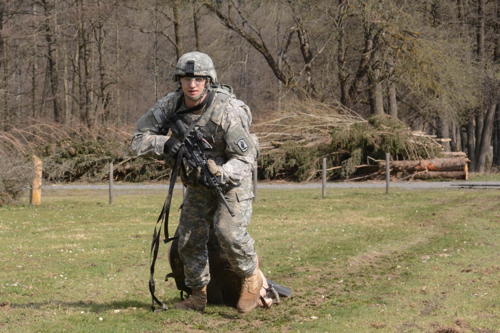 503rd Infantry Regiment, 173rd Infantry Brigade Combat Team (Airborne) live fire excercise