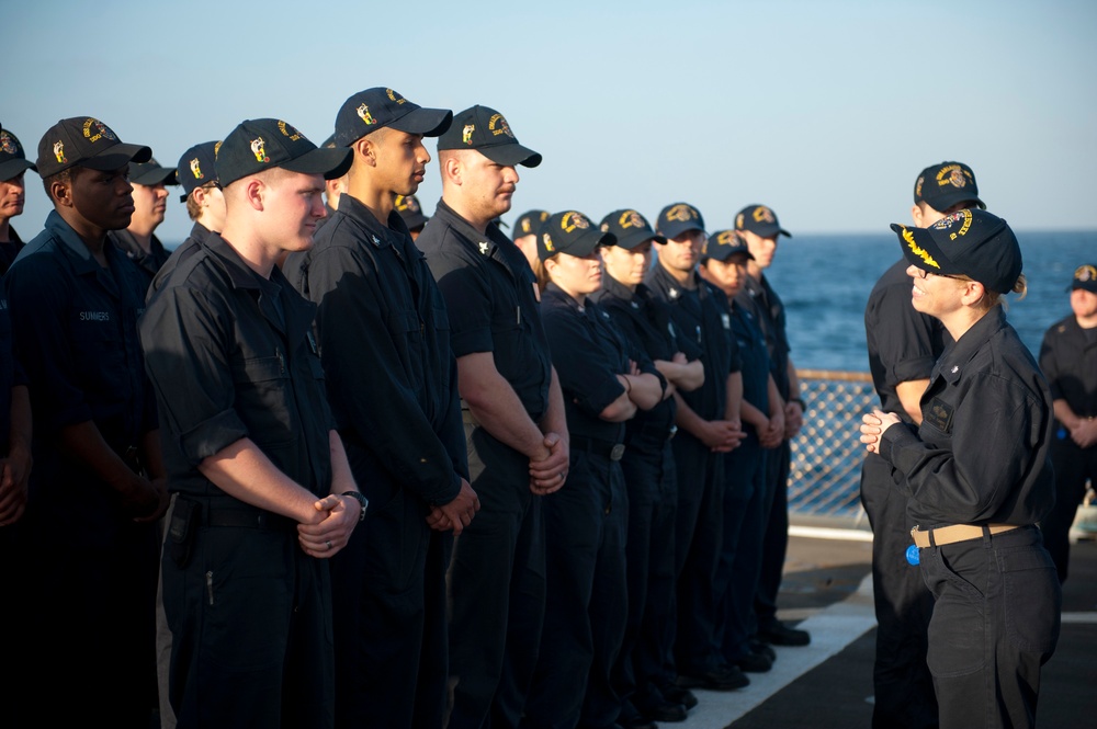 USS Arleigh Burke operations