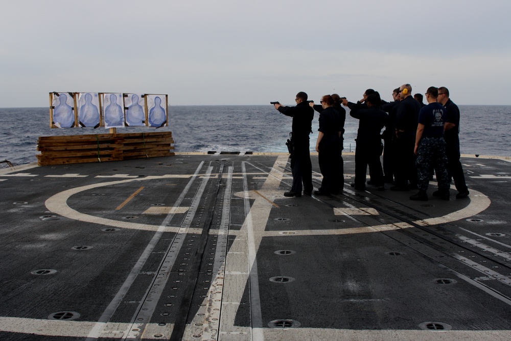 USS Leyte Gulf operations