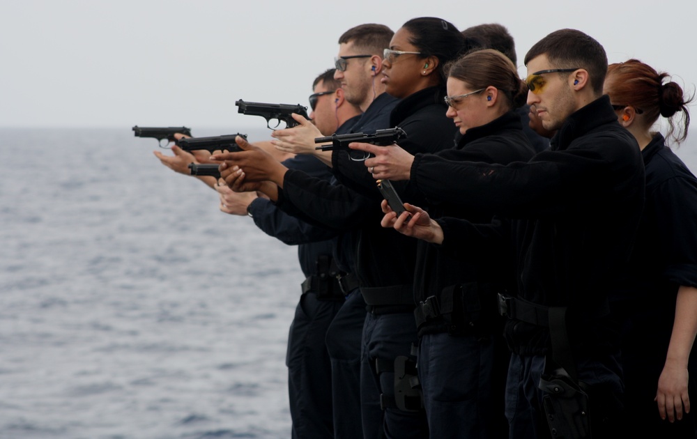 USS Leyte Gulf operations