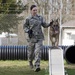 Military working dog obedience course