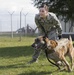 Military working dog obedience course